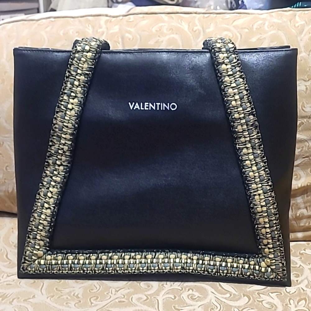 VALENTINO BLACK TOTE